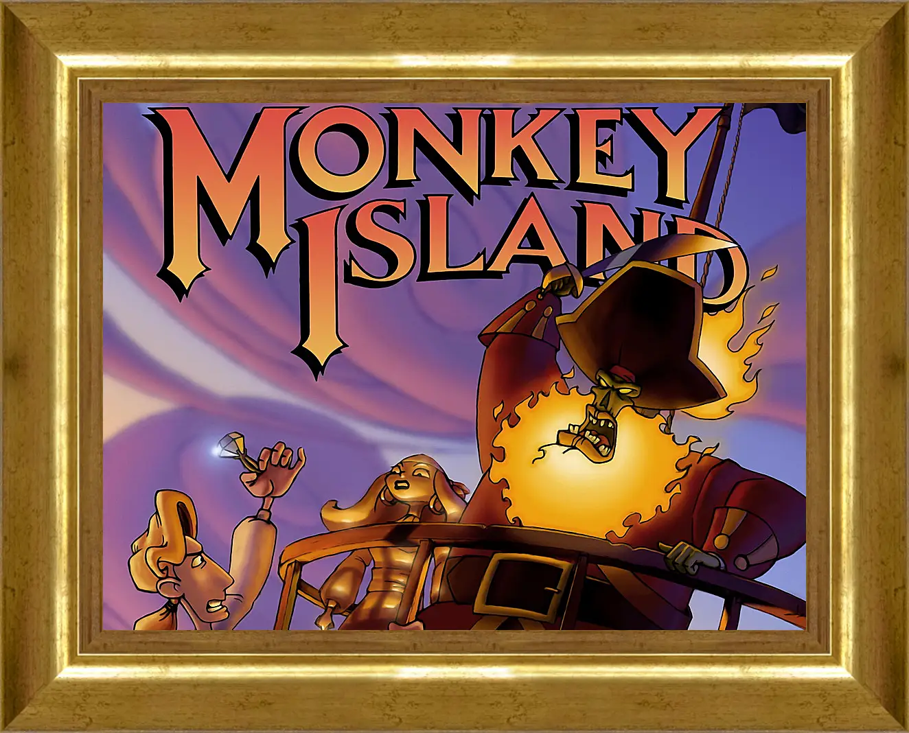 Картина в раме - The Curse Of Monkey Island
