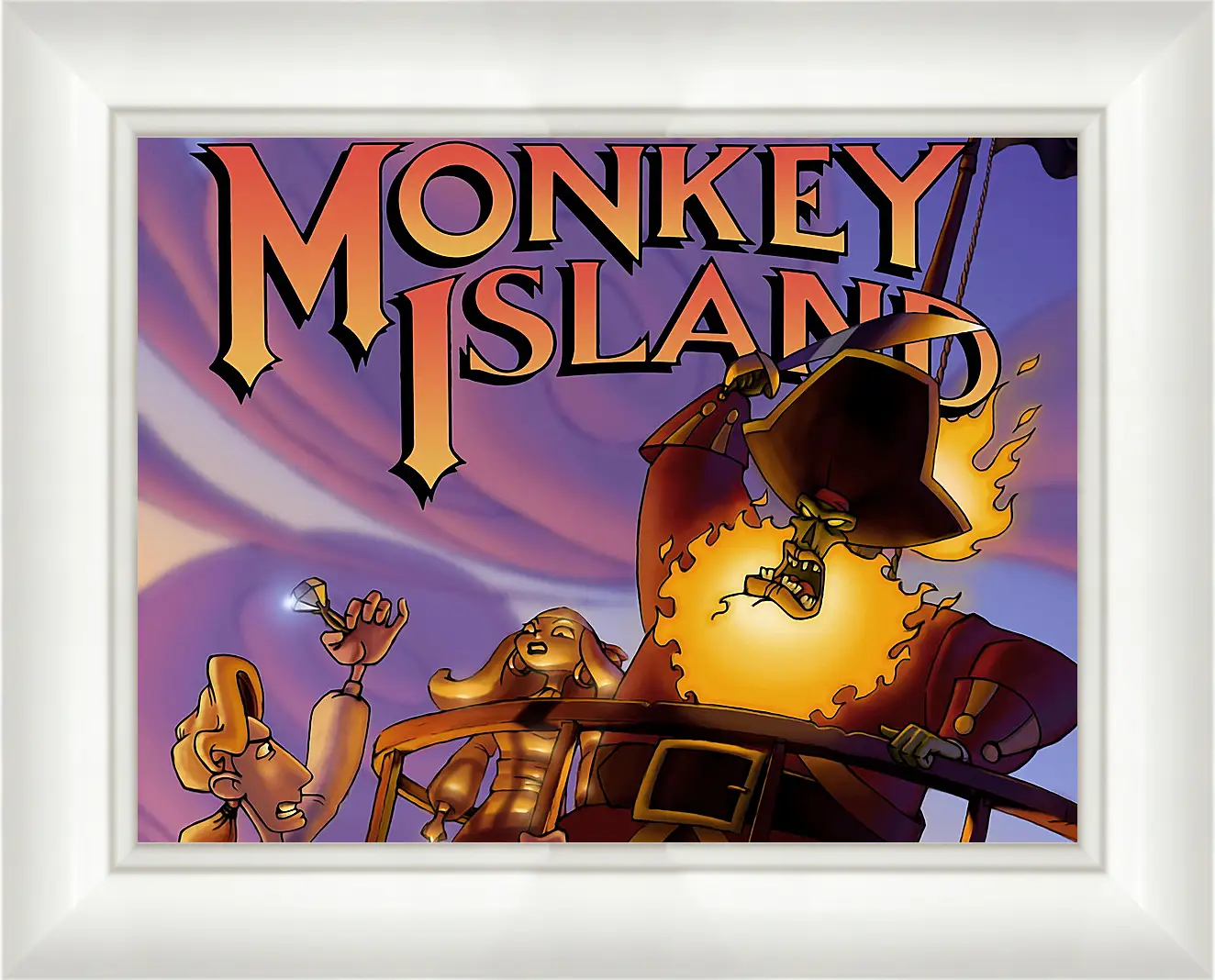 Картина в раме - The Curse Of Monkey Island
