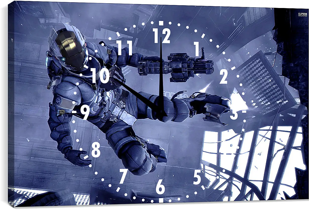 Часы картина - Dead Space 3
