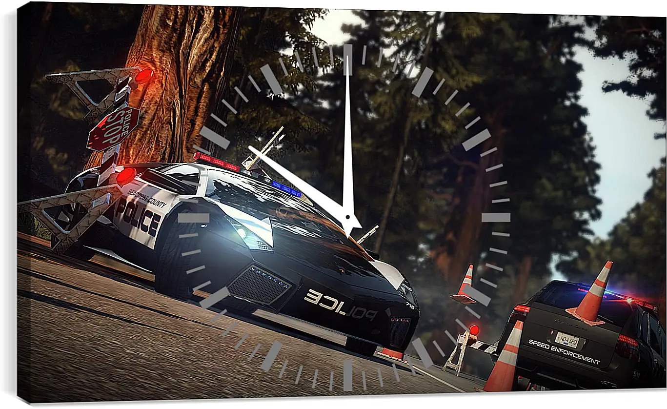Часы картина - Need For Speed: Hot Pursuit

