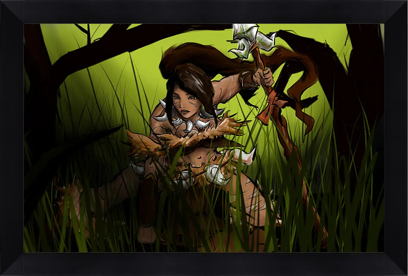 Картина в раме - League Of Legends
