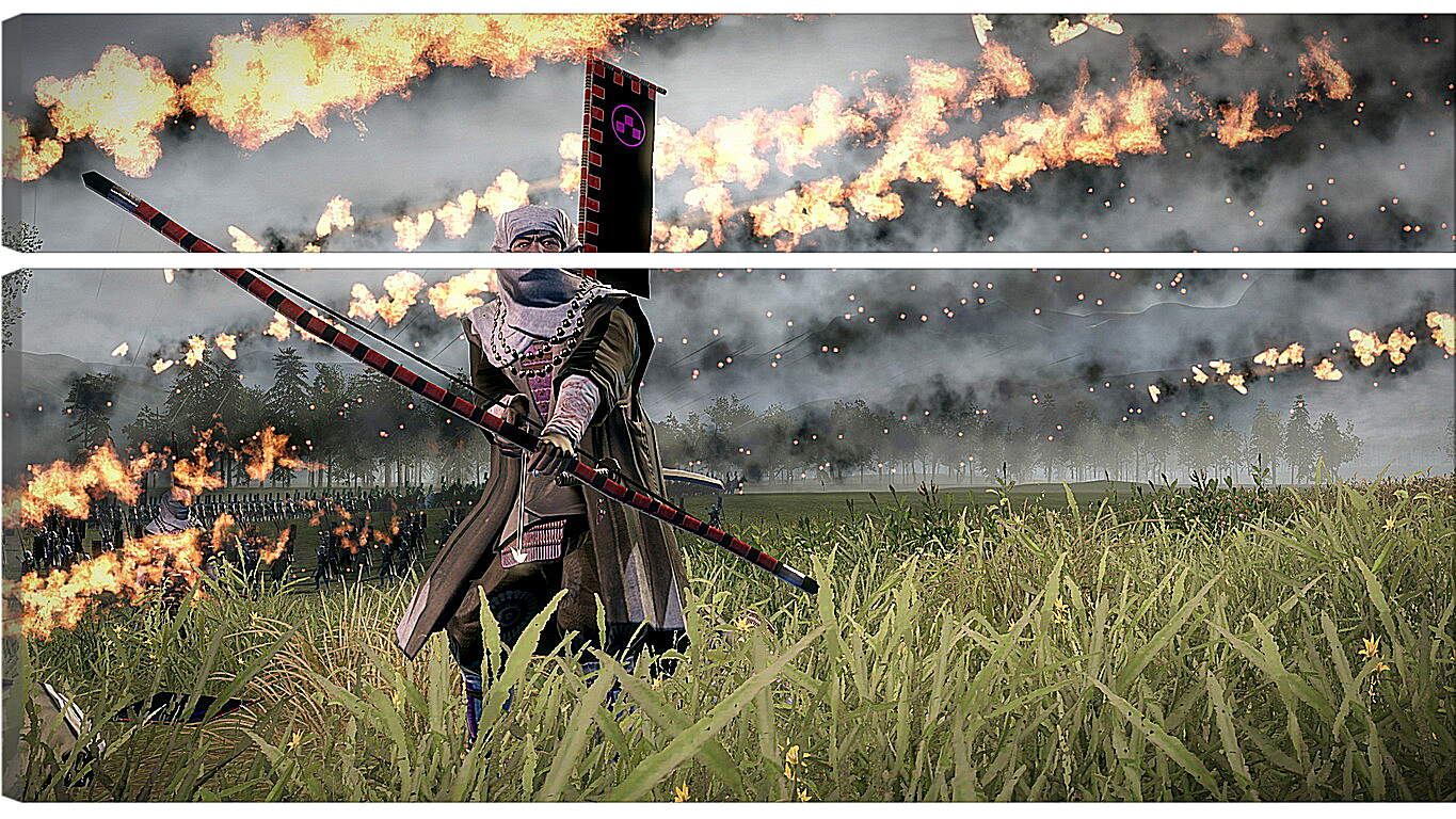 Модульная картина - Total War: Shogun 2
