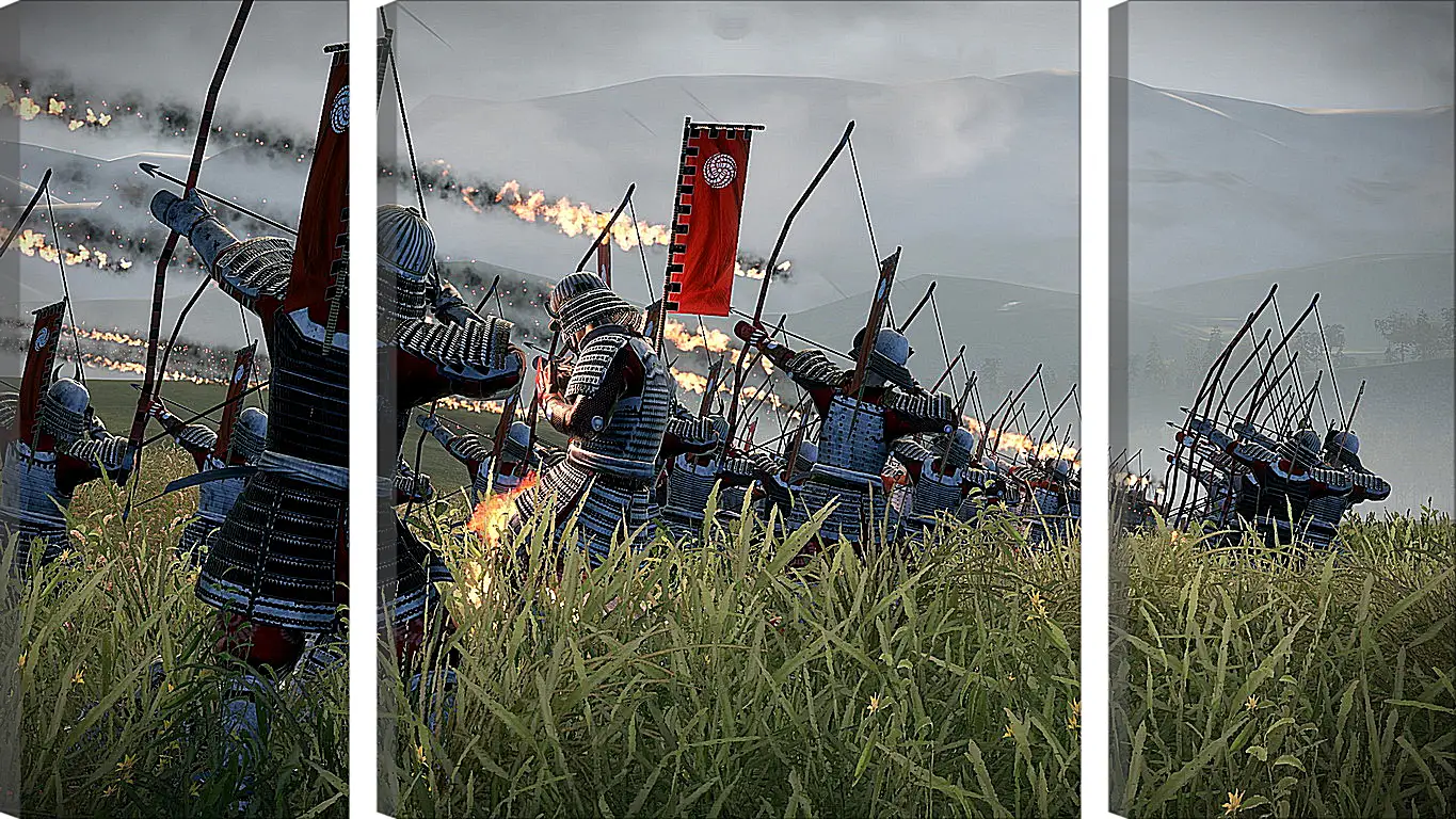 Модульная картина - Total War: Shogun 2
