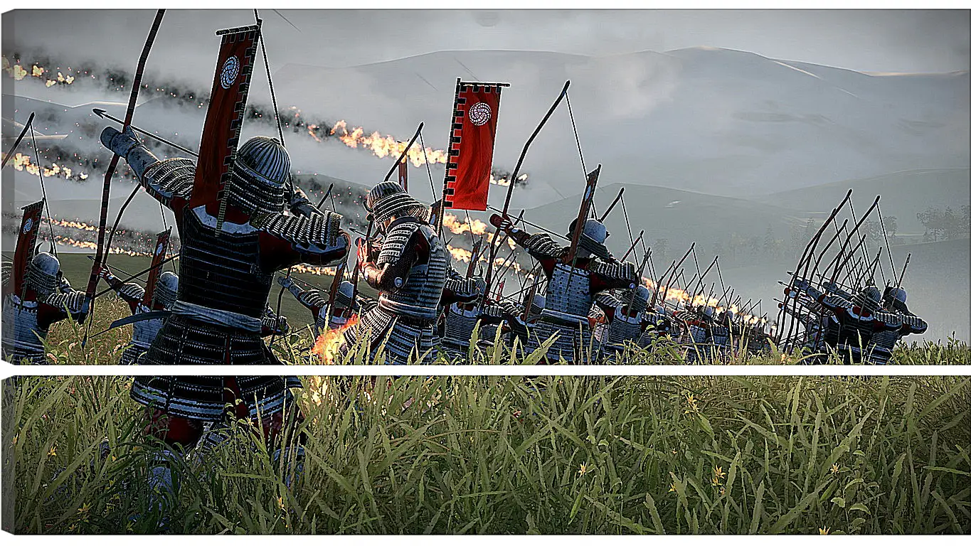 Модульная картина - Total War: Shogun 2
