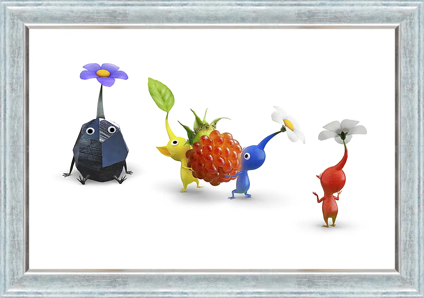 Картина в раме - Pikmin 3
