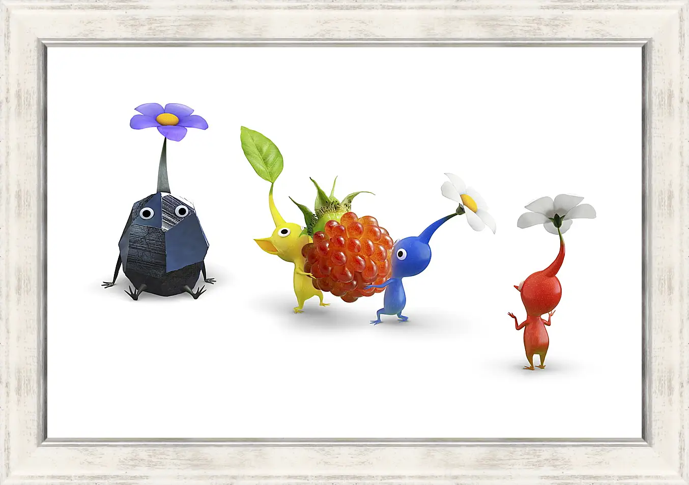 Картина в раме - Pikmin 3
