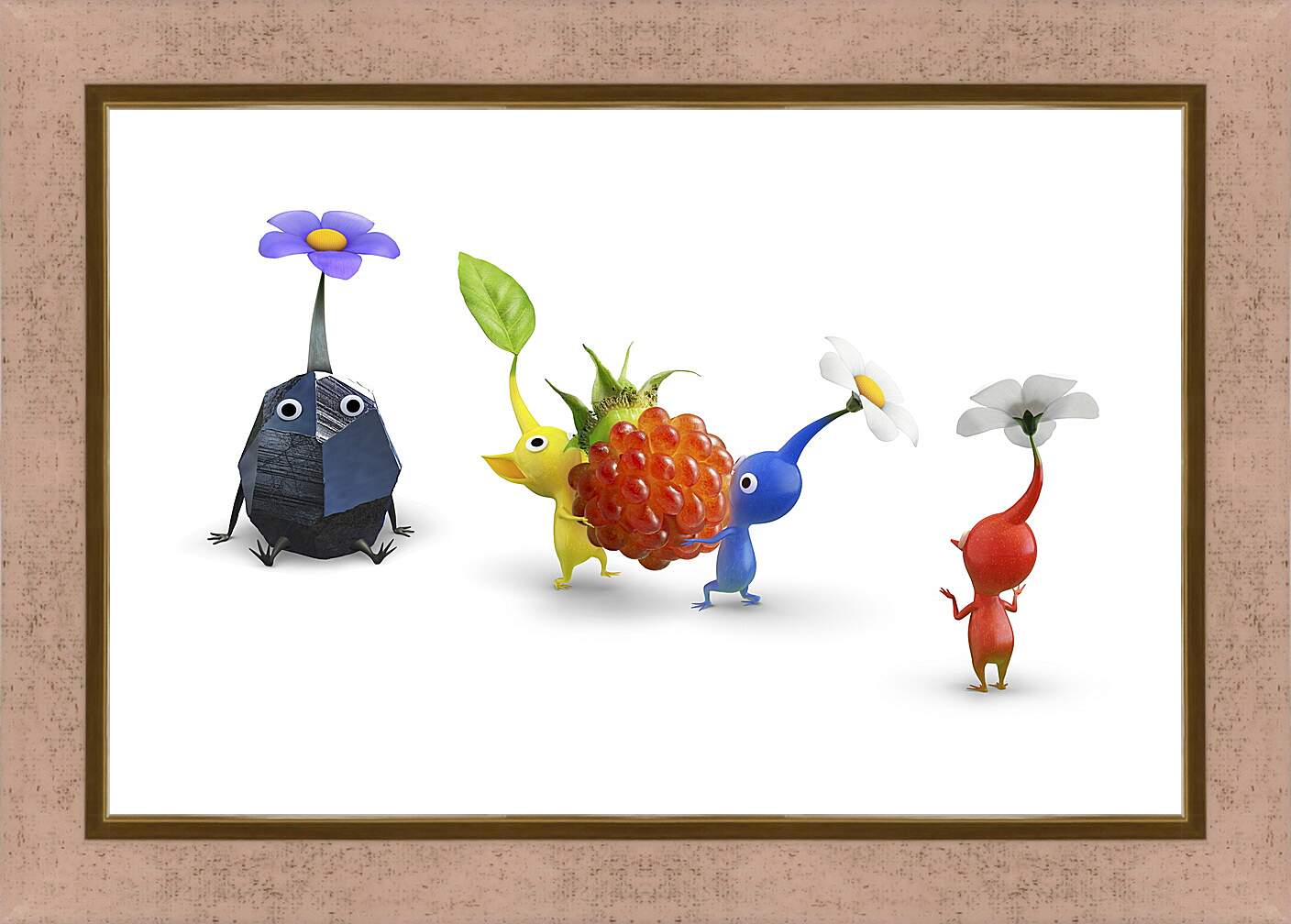 Картина в раме - Pikmin 3
