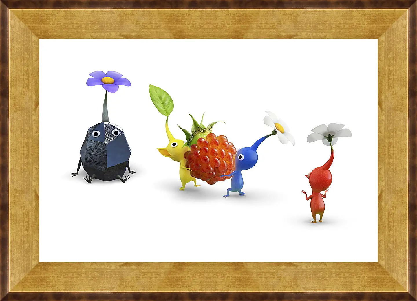 Картина в раме - Pikmin 3
