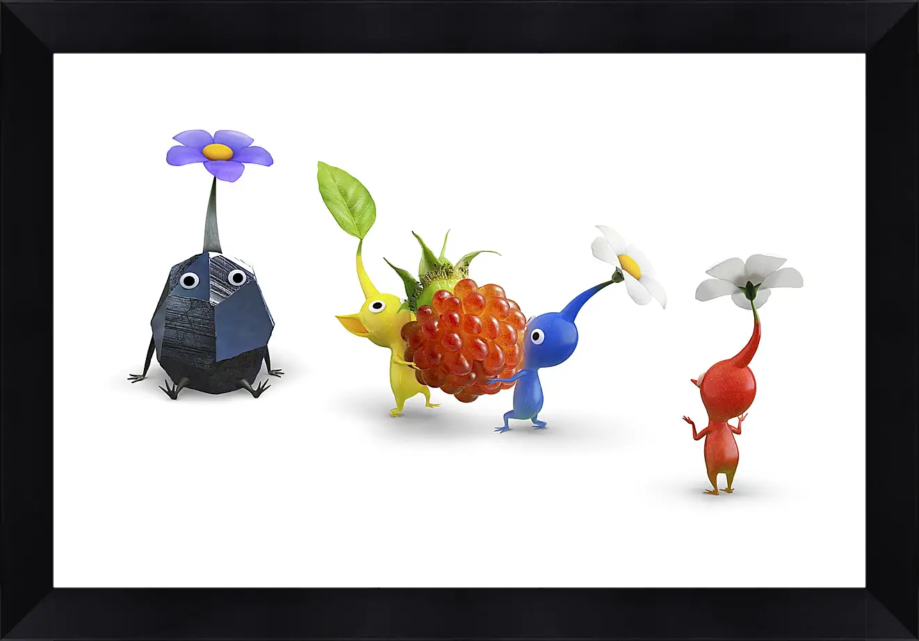 Картина в раме - Pikmin 3
