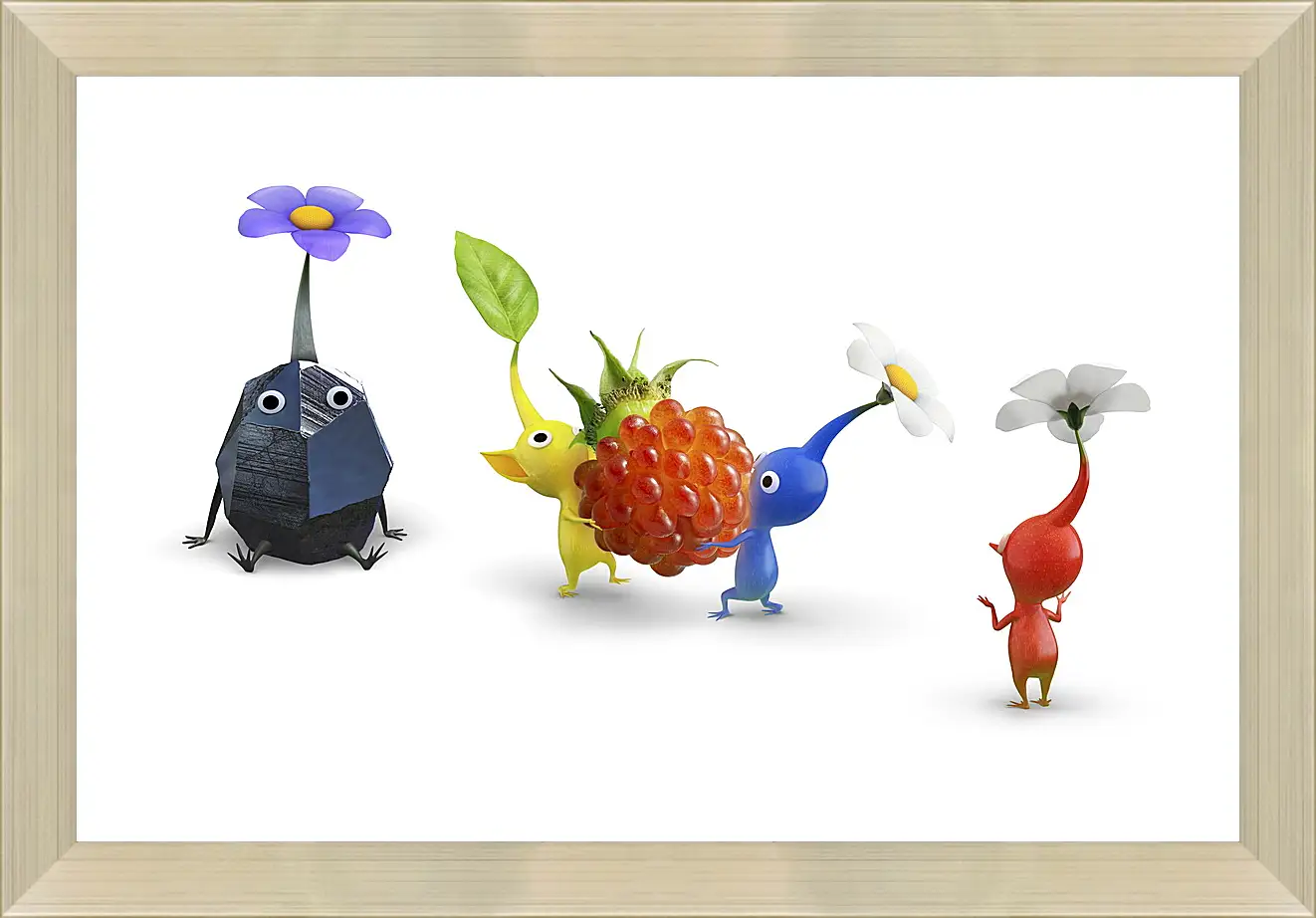 Картина в раме - Pikmin 3
