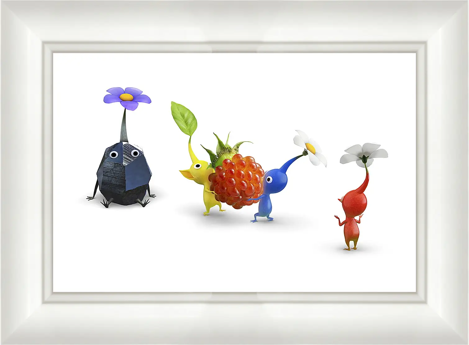 Картина в раме - Pikmin 3
