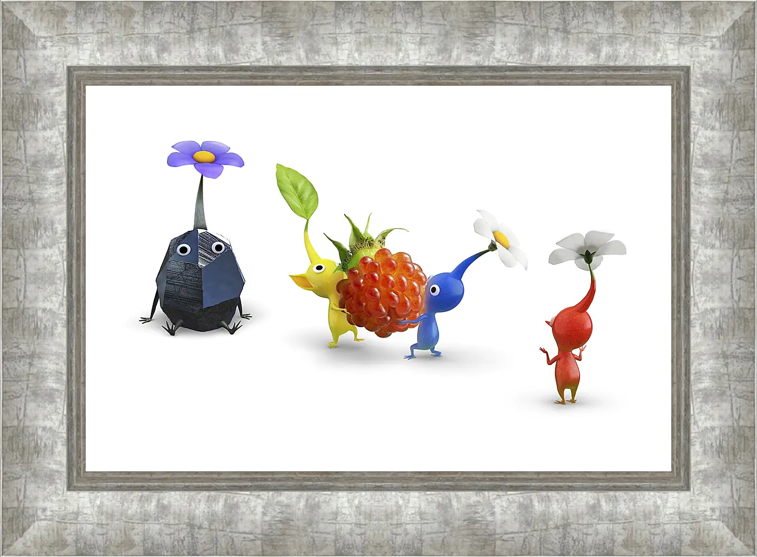 Картина в раме - Pikmin 3
