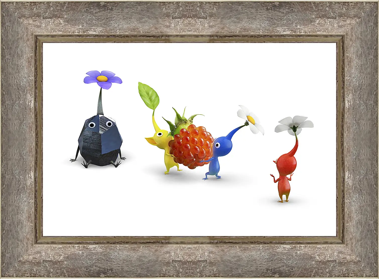 Картина в раме - Pikmin 3
