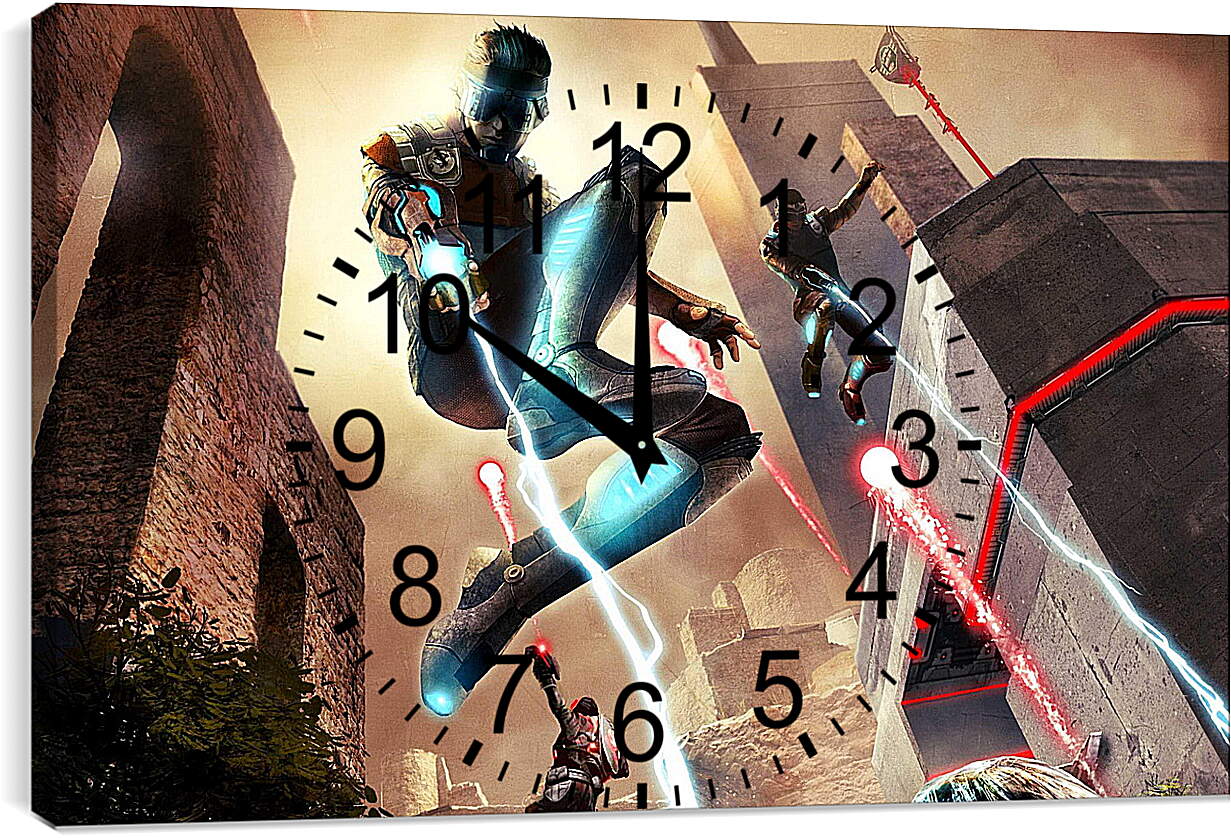Часы картина - Shootmania Storm
