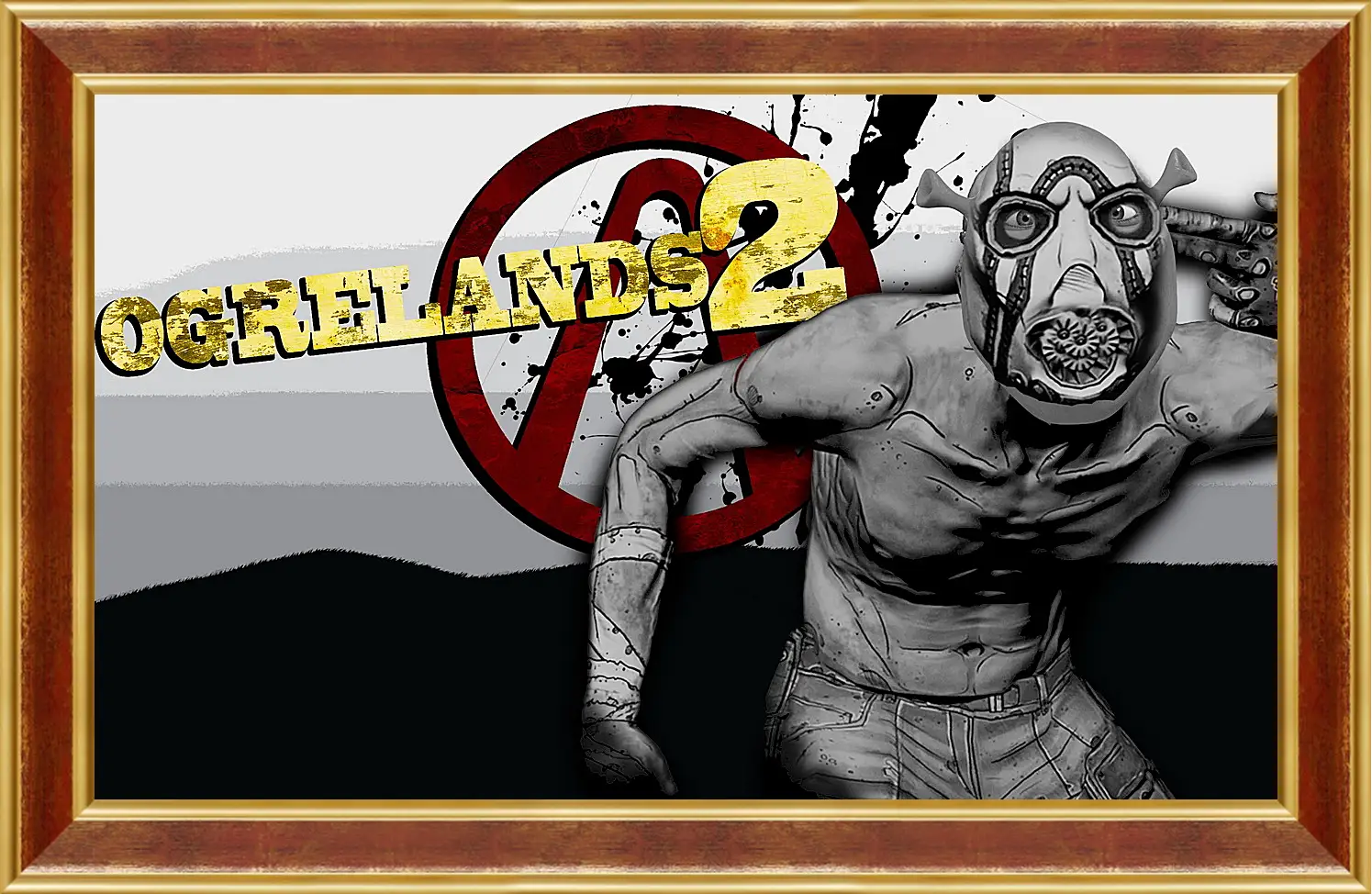 Картина в раме - Borderlands 2

