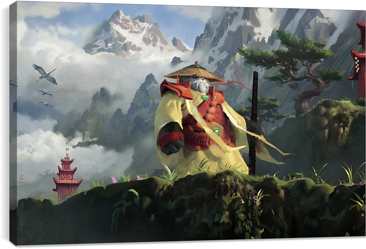 Постер и плакат - World Of Warcraft: Mists Of Pandaria