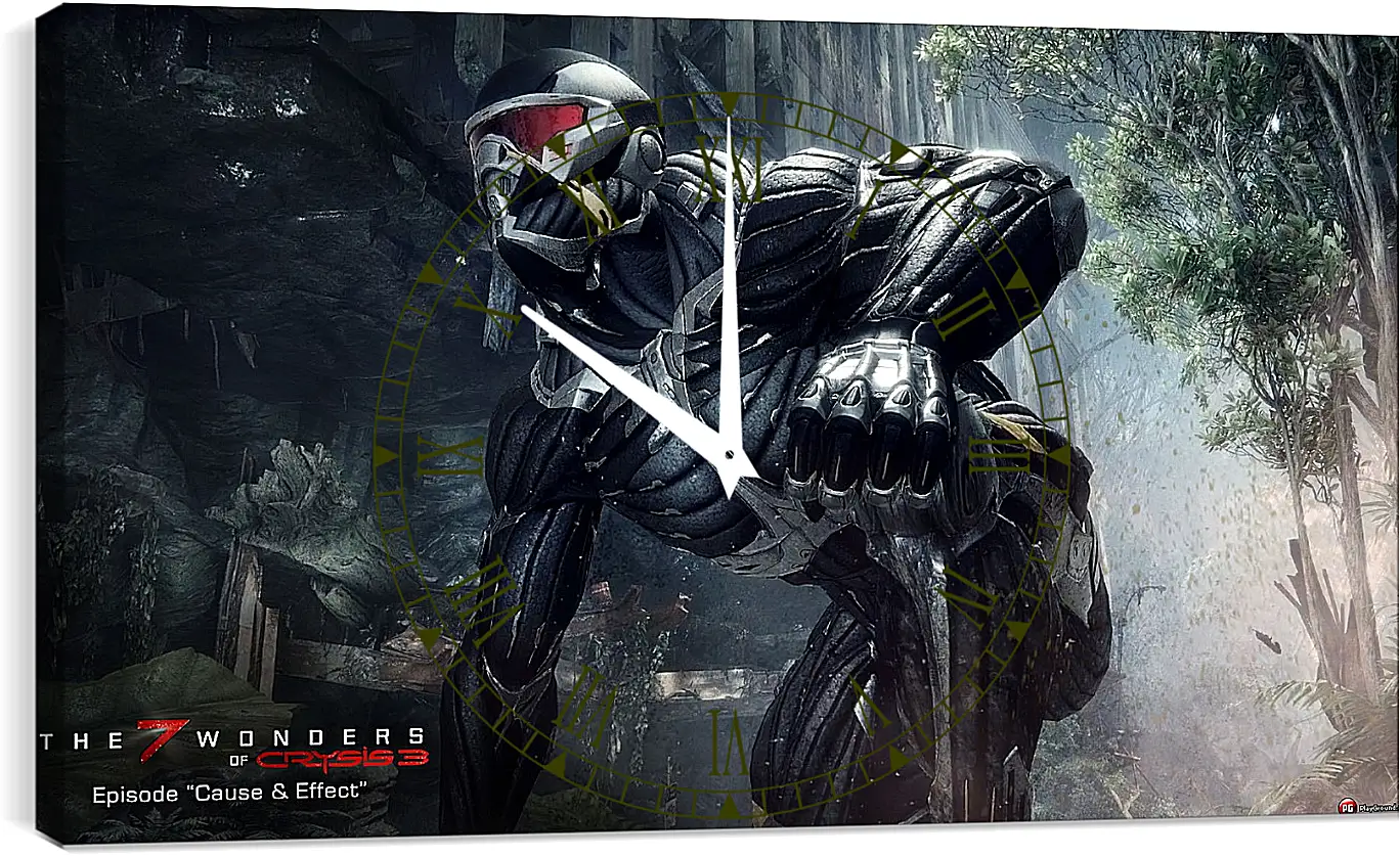 Часы картина - Crysis 3