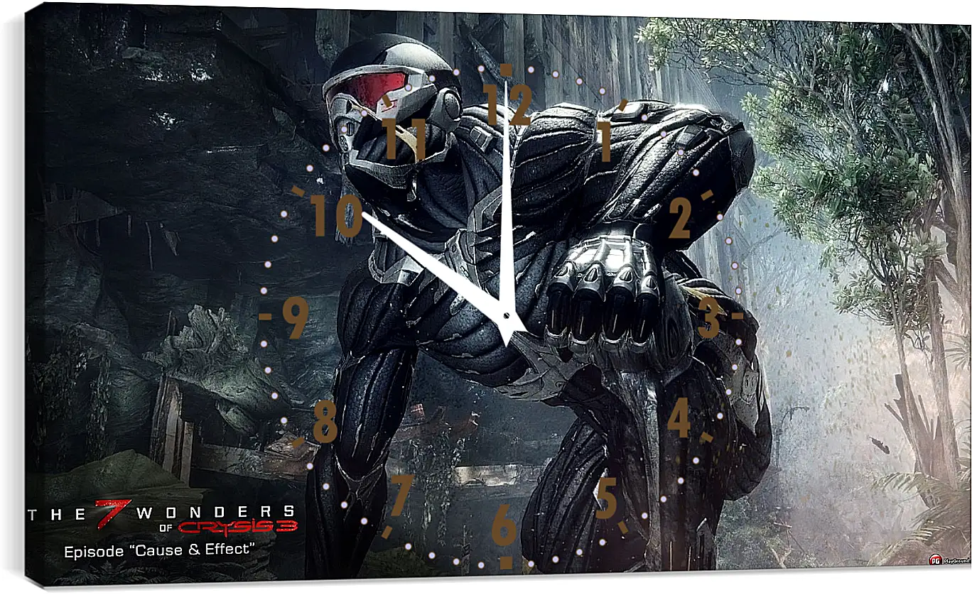 Часы картина - Crysis 3