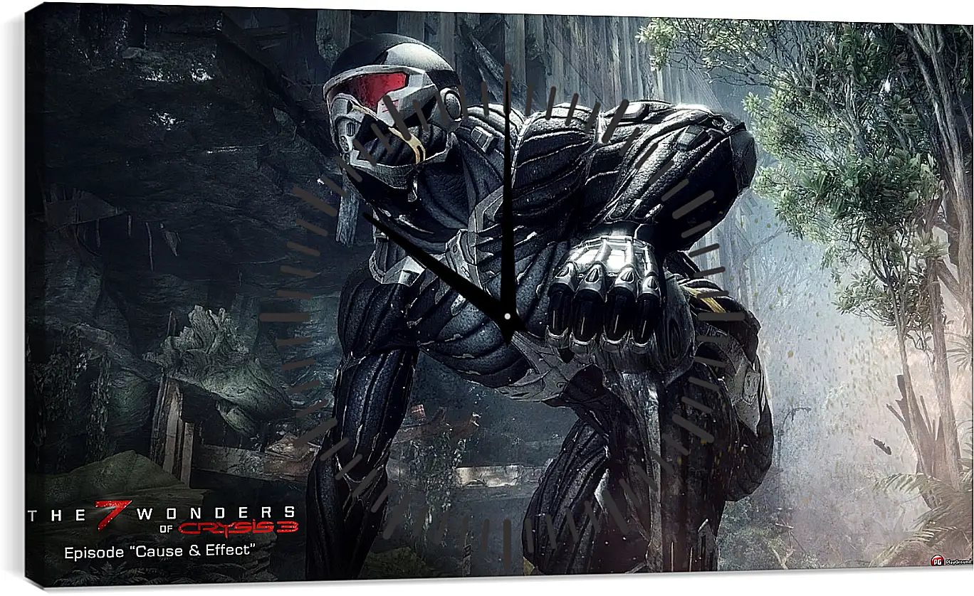 Часы картина - Crysis 3