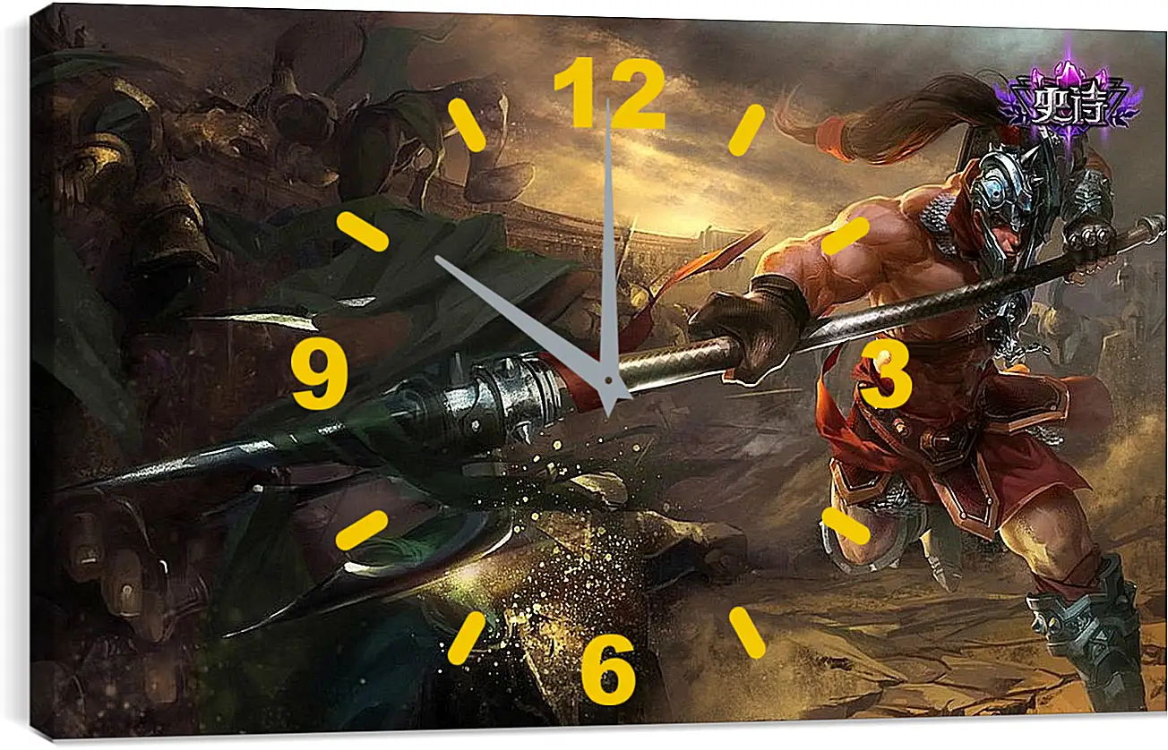 Часы картина - League Of Legends
