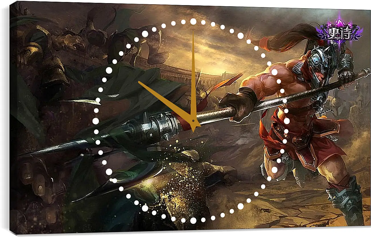 Часы картина - League Of Legends

