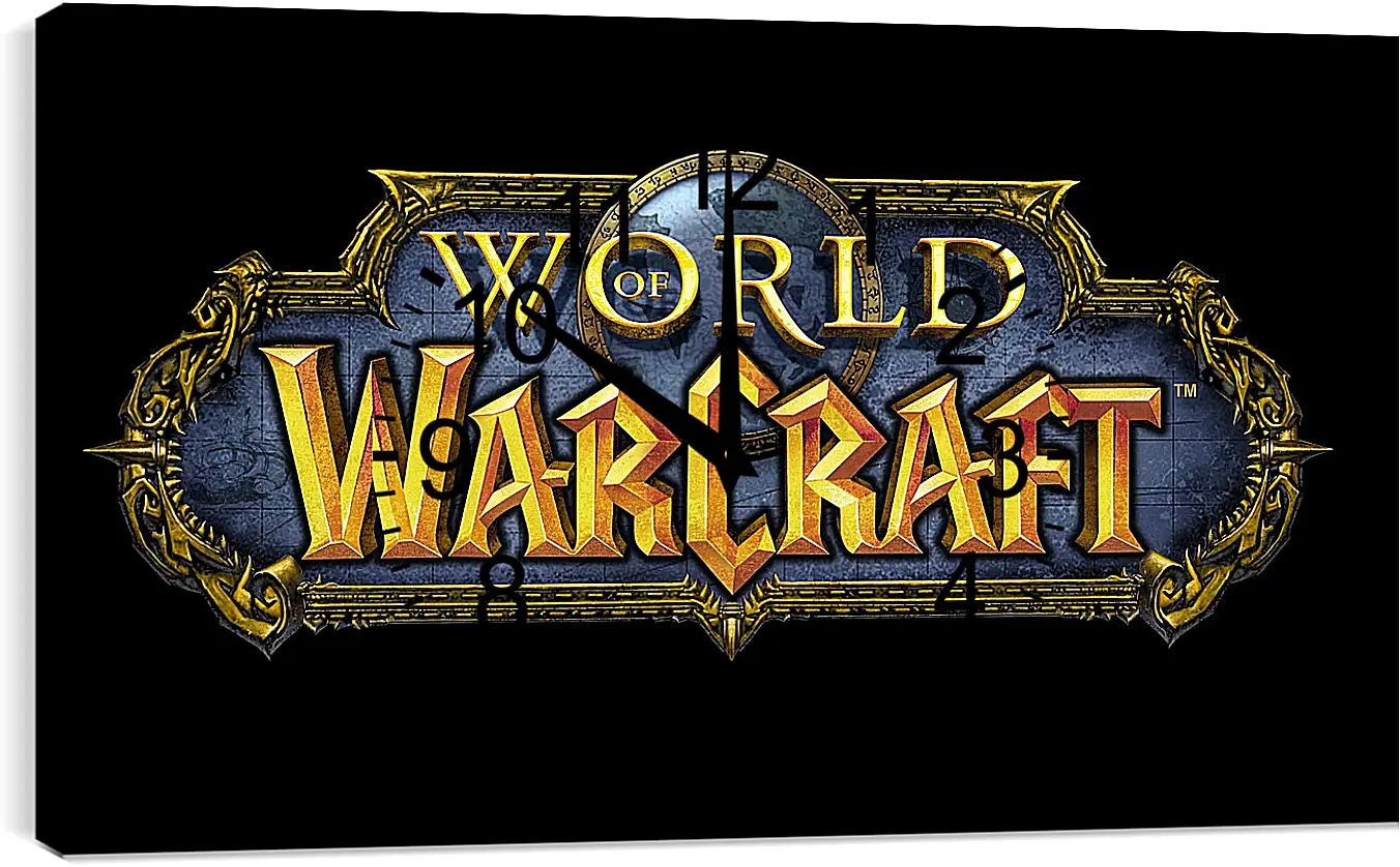 Часы картина - World Of Warcraft