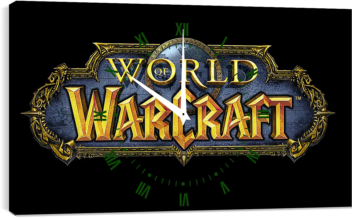 Часы картина - World Of Warcraft