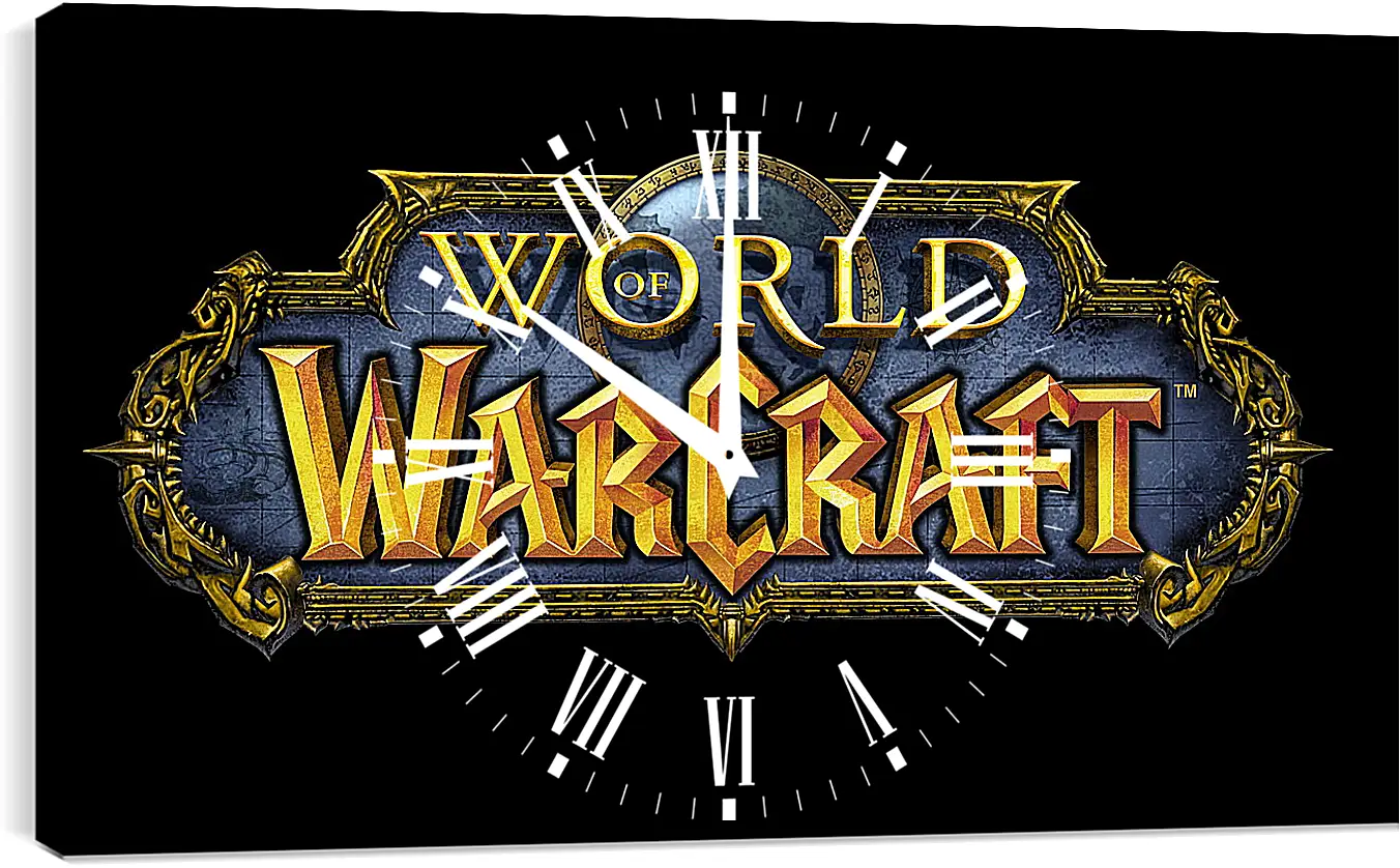 Часы картина - World Of Warcraft