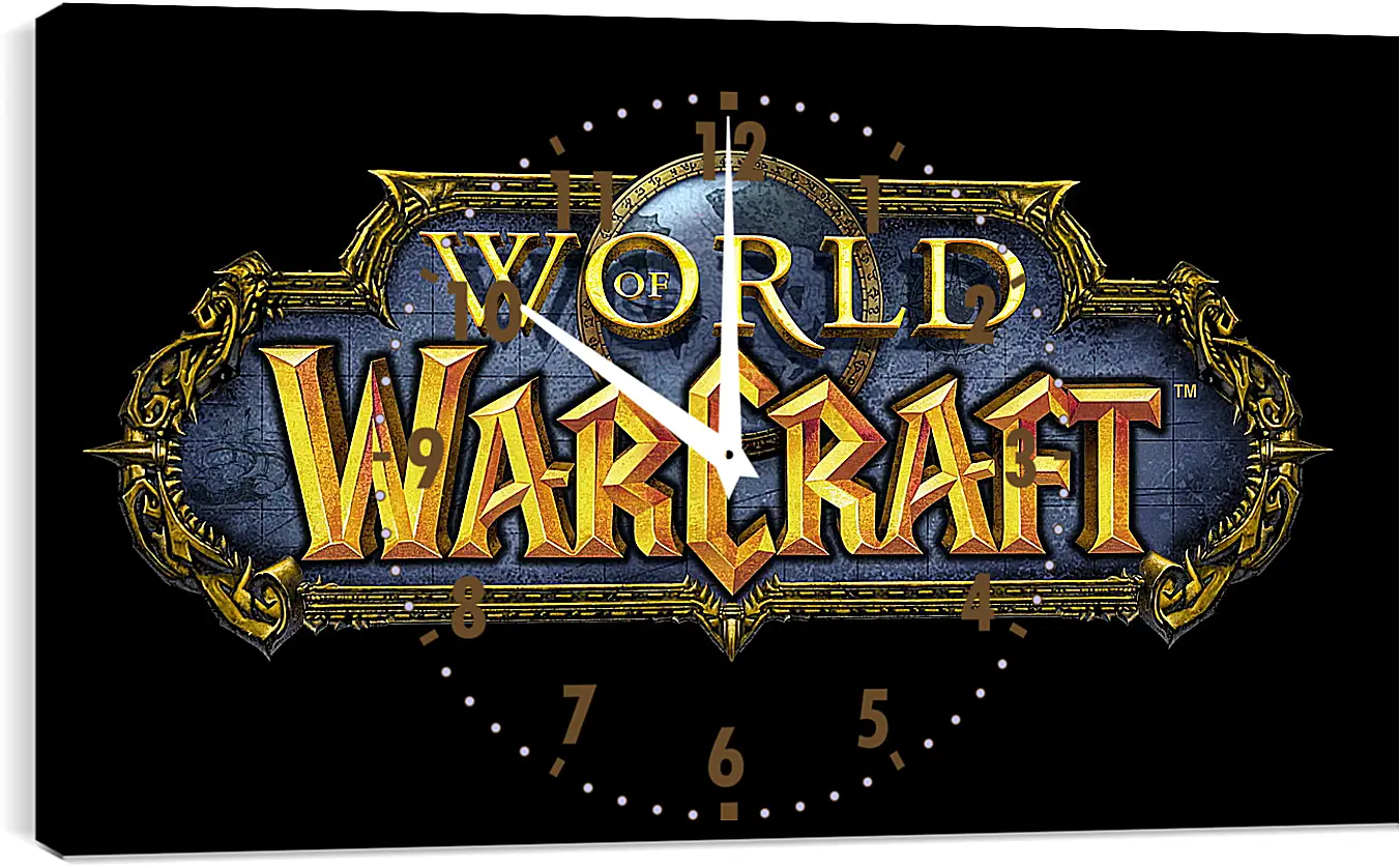 Часы картина - World Of Warcraft