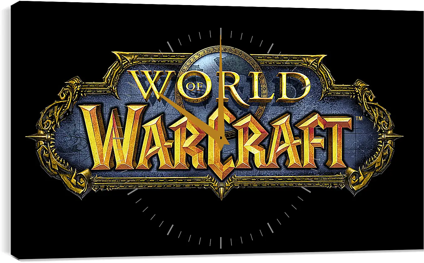 Часы картина - World Of Warcraft