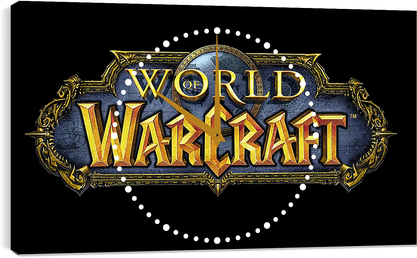 Часы картина - World Of Warcraft