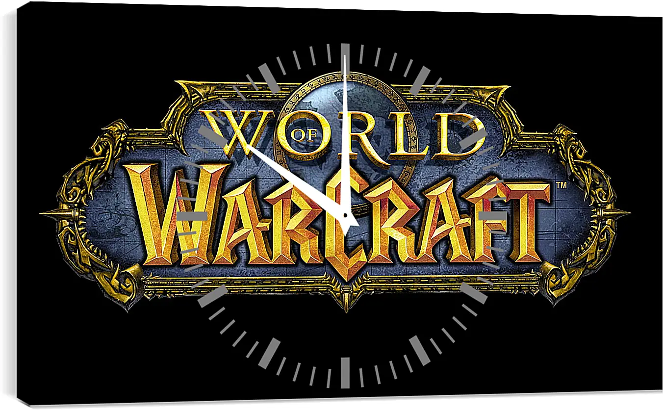 Часы картина - World Of Warcraft