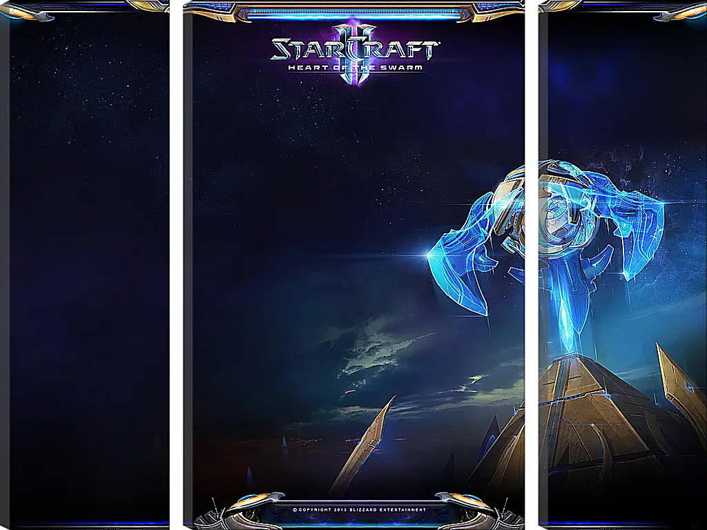 Модульная картина - StarCraft II: Heart Of The Swarm