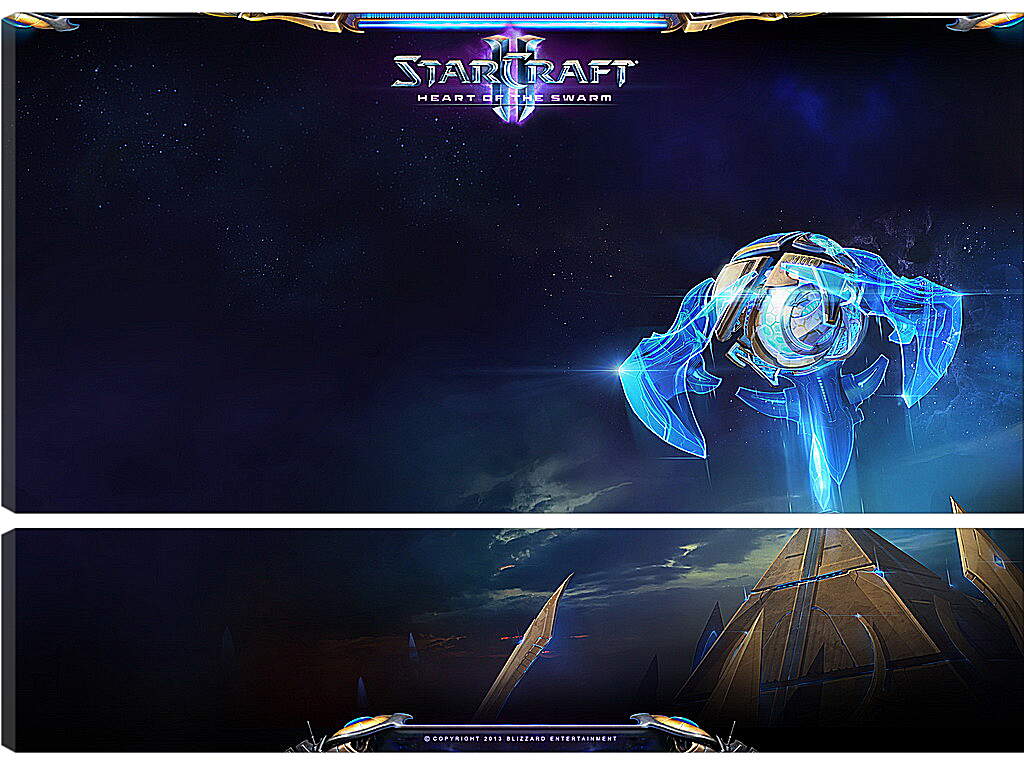 Модульная картина - StarCraft II: Heart Of The Swarm