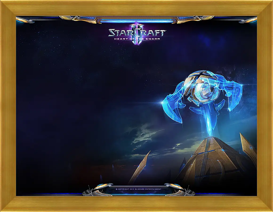 Картина в раме - StarCraft II: Heart Of The Swarm