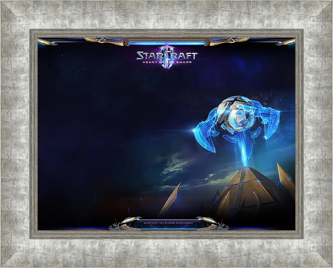 Картина в раме - StarCraft II: Heart Of The Swarm