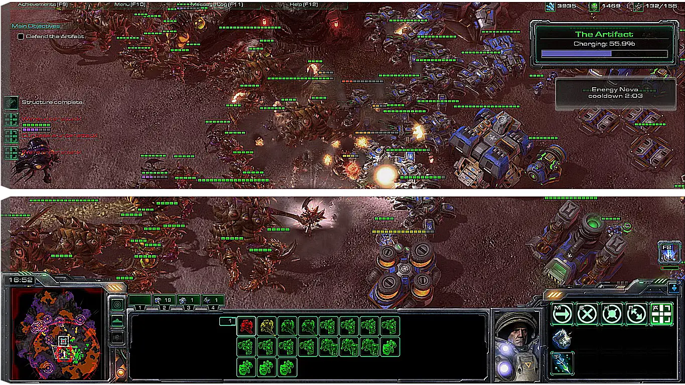 Модульная картина - StarCraft II: Heart Of The Swarm