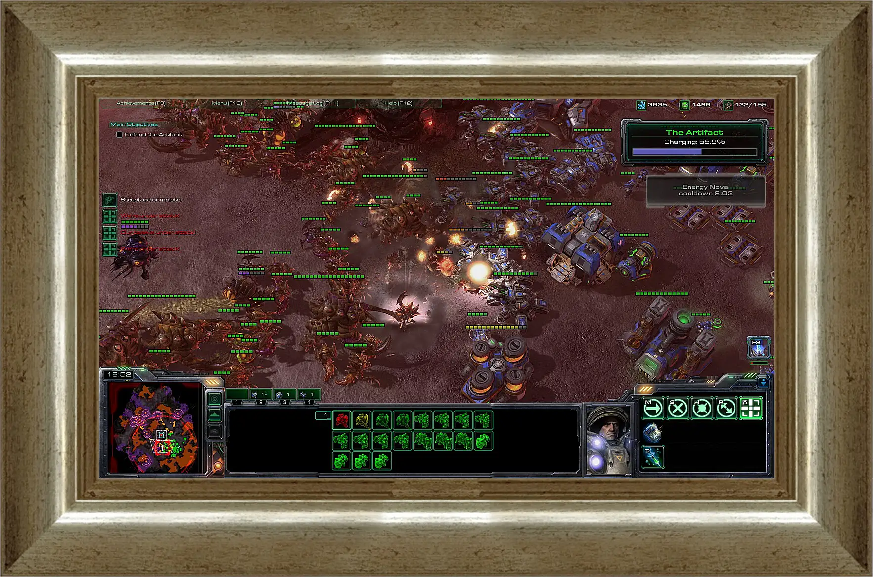 Картина в раме - StarCraft II: Heart Of The Swarm