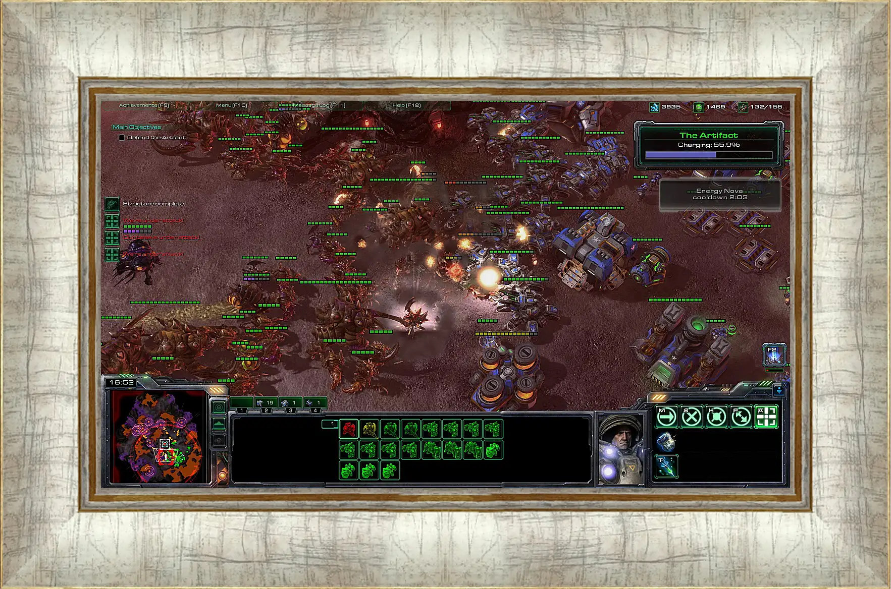 Картина в раме - StarCraft II: Heart Of The Swarm