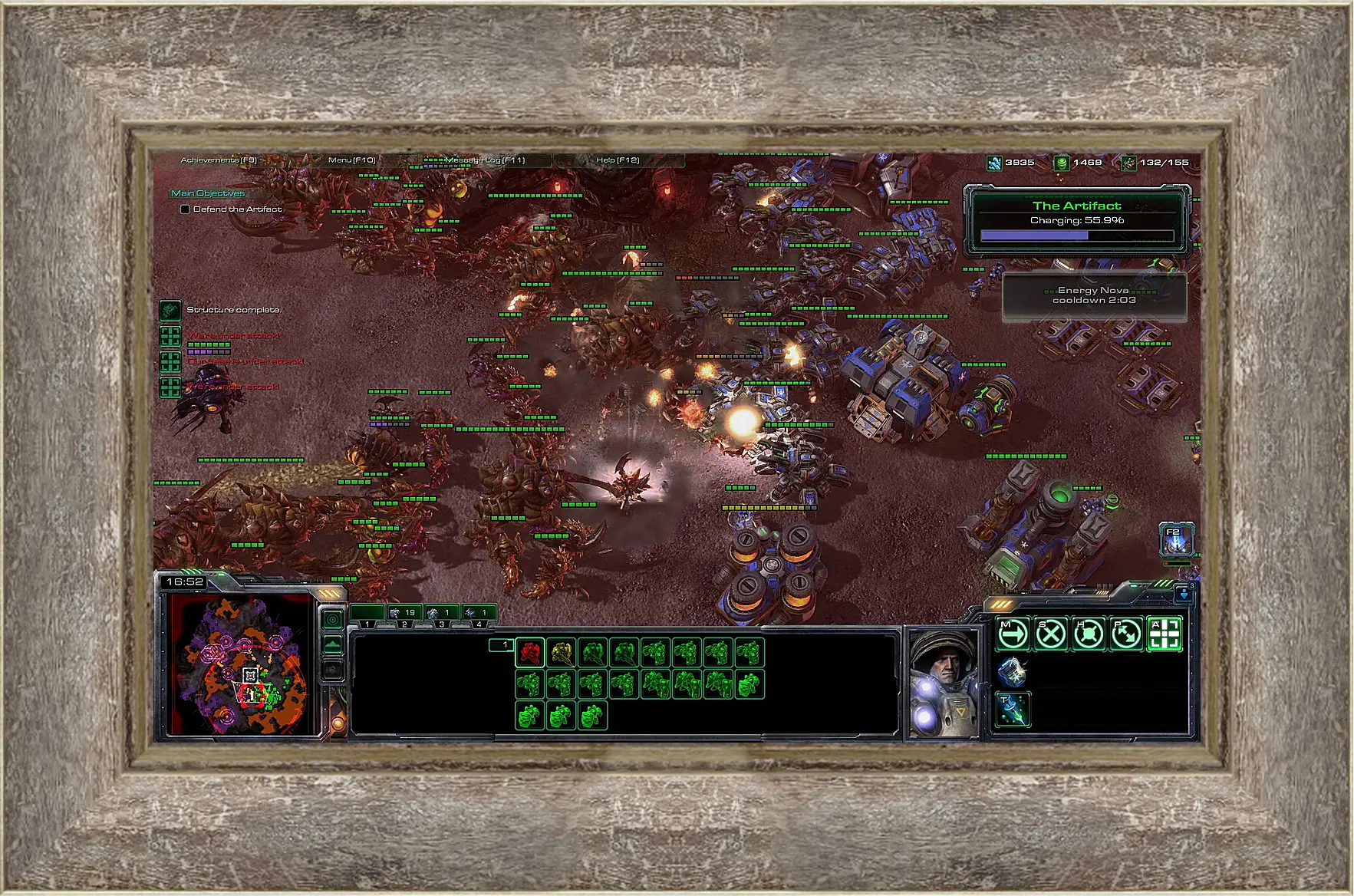 Картина в раме - StarCraft II: Heart Of The Swarm