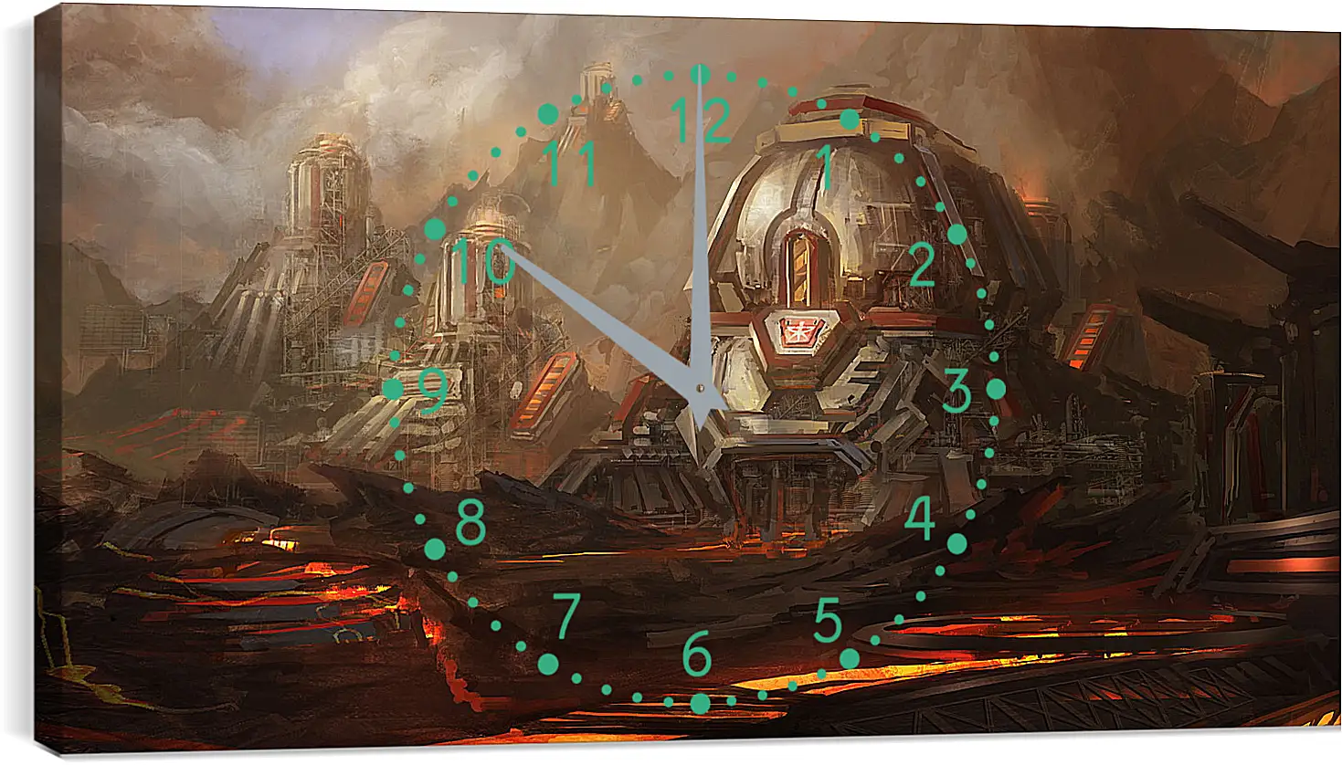 Часы картина - StarCraft II: Heart Of The Swarm
