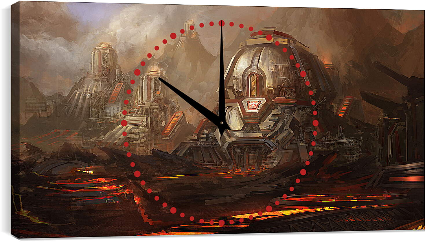 Часы картина - StarCraft II: Heart Of The Swarm
