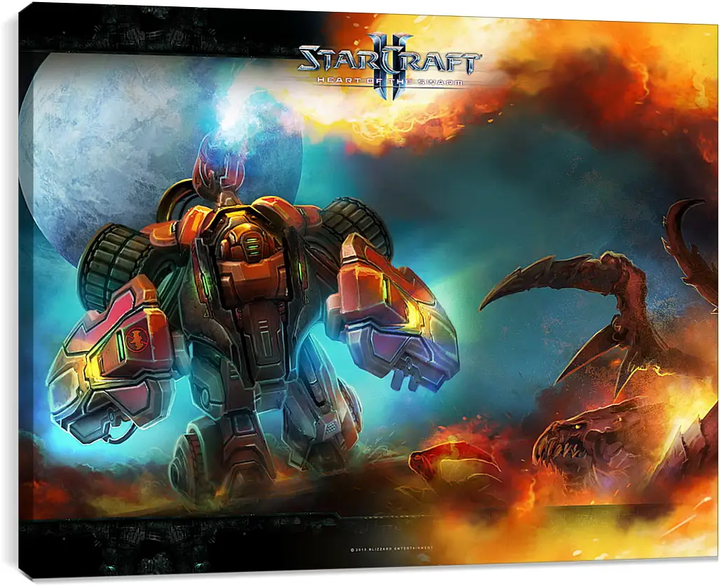 Постер и плакат - StarCraft II: Heart Of The Swarm