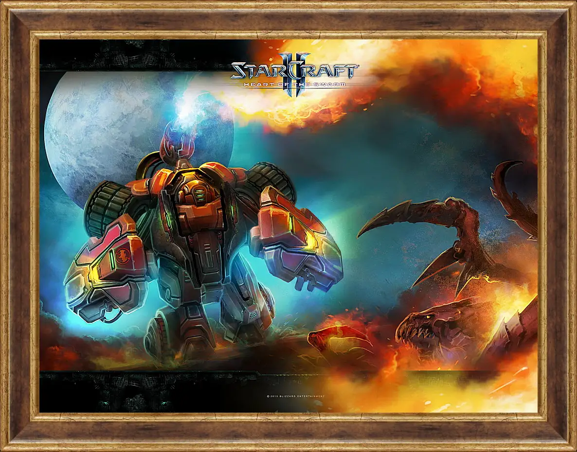 Картина в раме - StarCraft II: Heart Of The Swarm