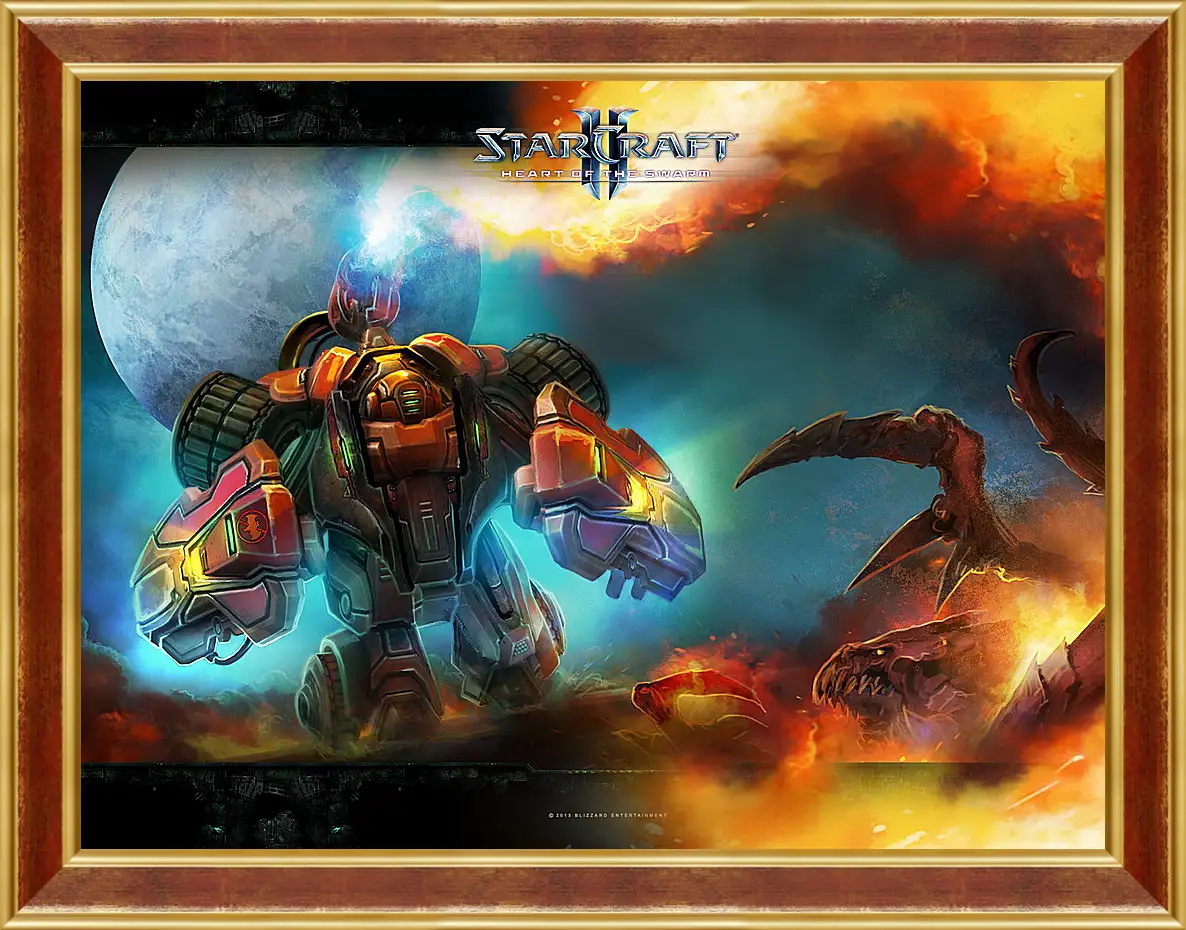 Картина в раме - StarCraft II: Heart Of The Swarm