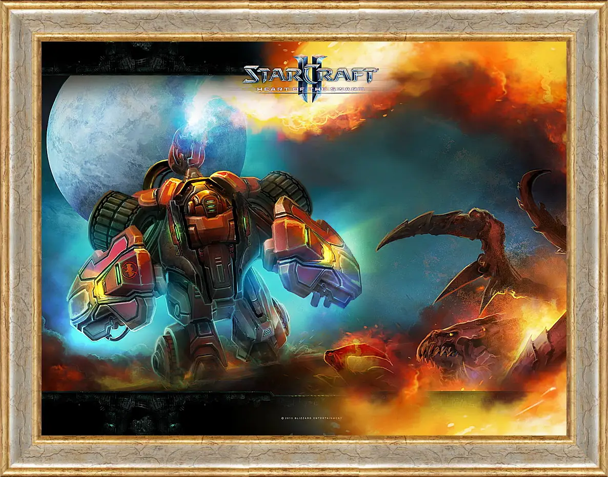 Картина в раме - StarCraft II: Heart Of The Swarm