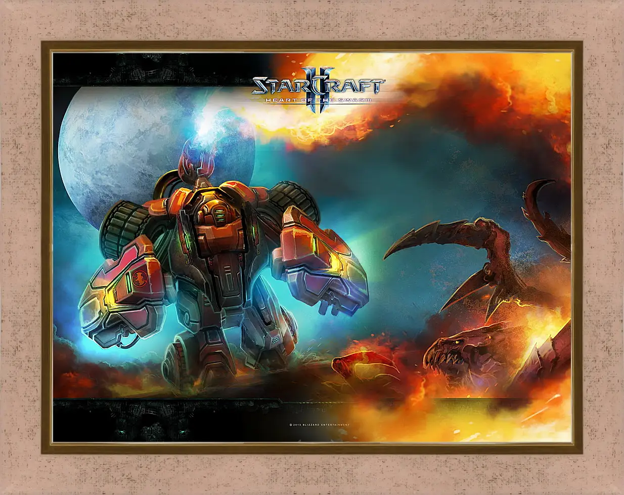 Картина в раме - StarCraft II: Heart Of The Swarm