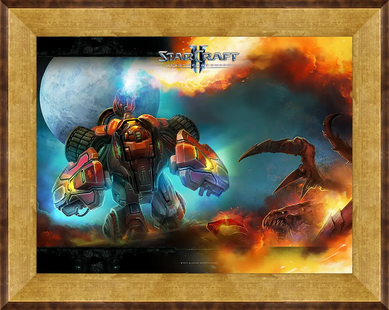 Картина в раме - StarCraft II: Heart Of The Swarm