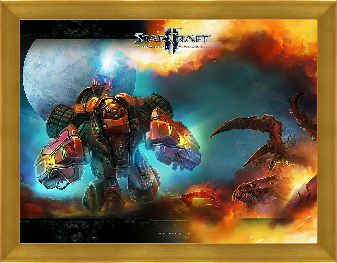 Картина в раме - StarCraft II: Heart Of The Swarm