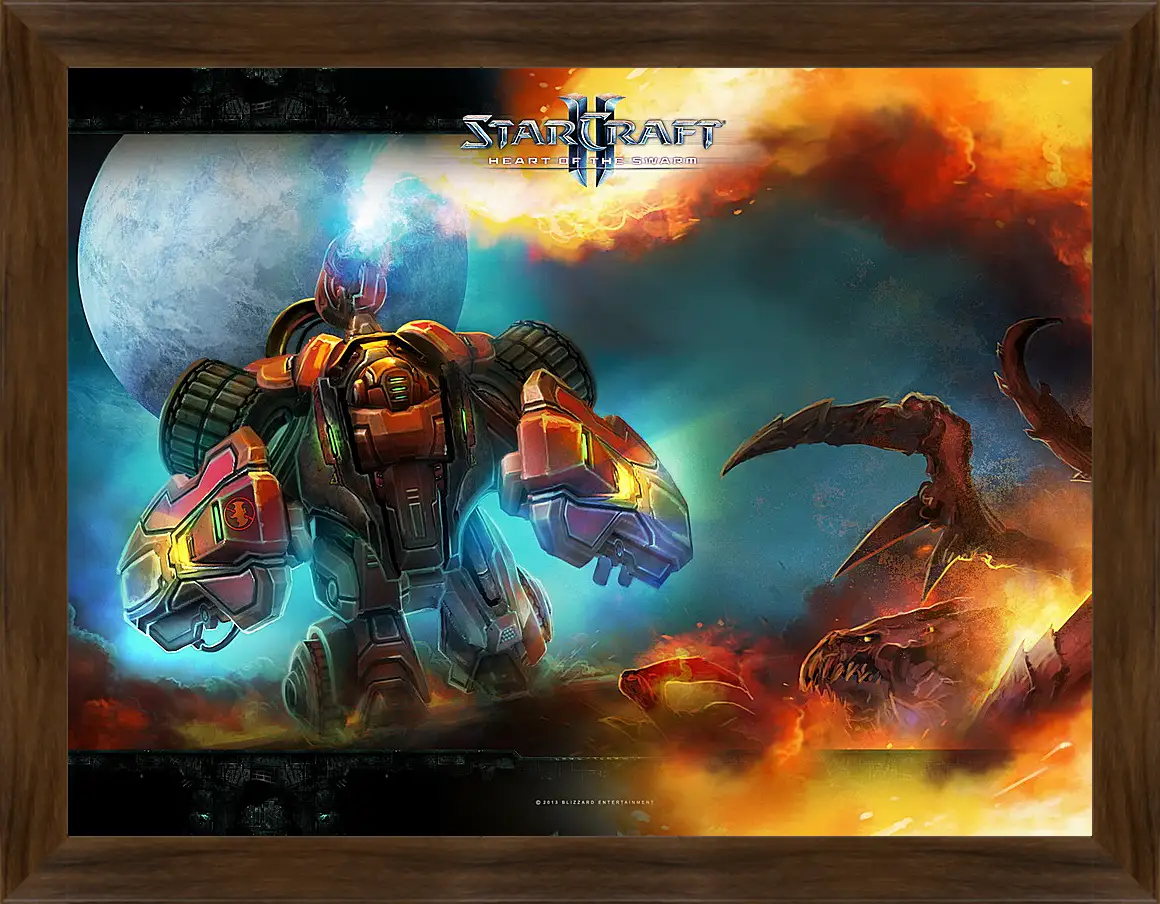 Картина в раме - StarCraft II: Heart Of The Swarm